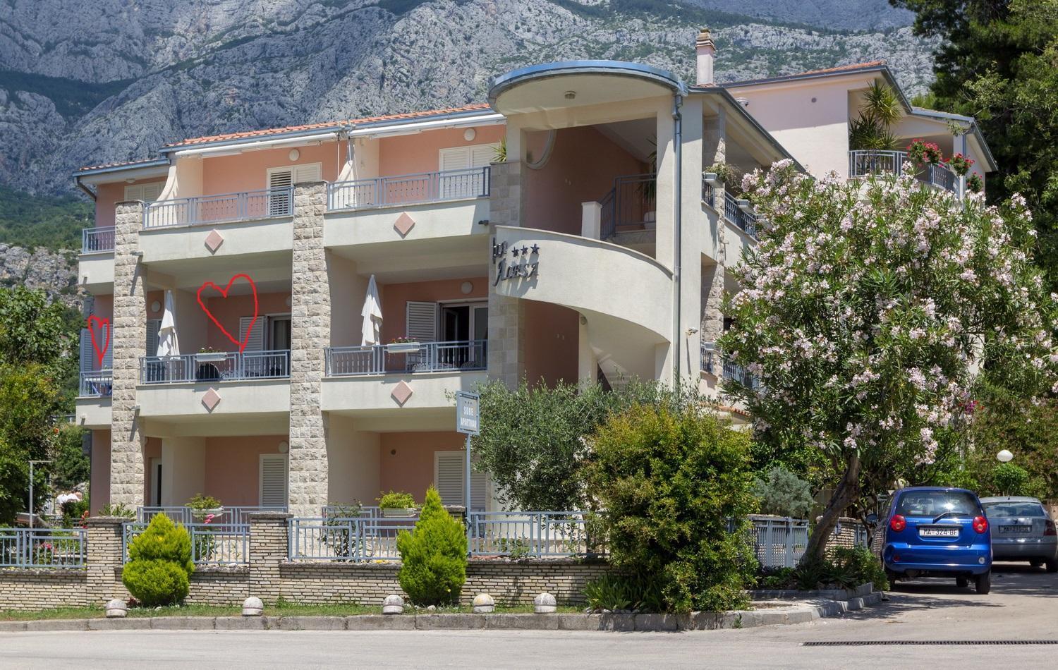 Villa Alesa Tucepi Bagian luar foto